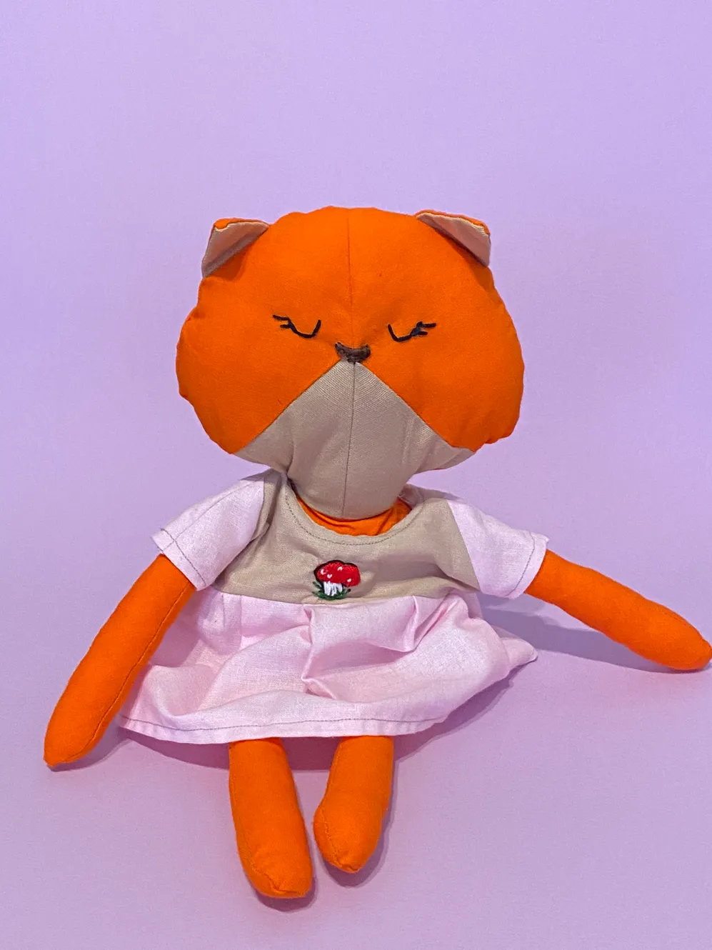 Foxy girl with dress