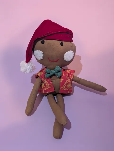 Gingy with bow tie